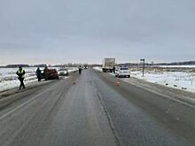 В двойном ДТП на трассе Тюмень-Омск погибла водитель «Лады»