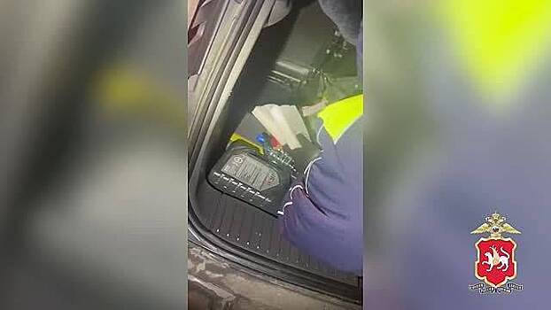 Набитая взрывчаткой машина российского пенсионера попала на видео