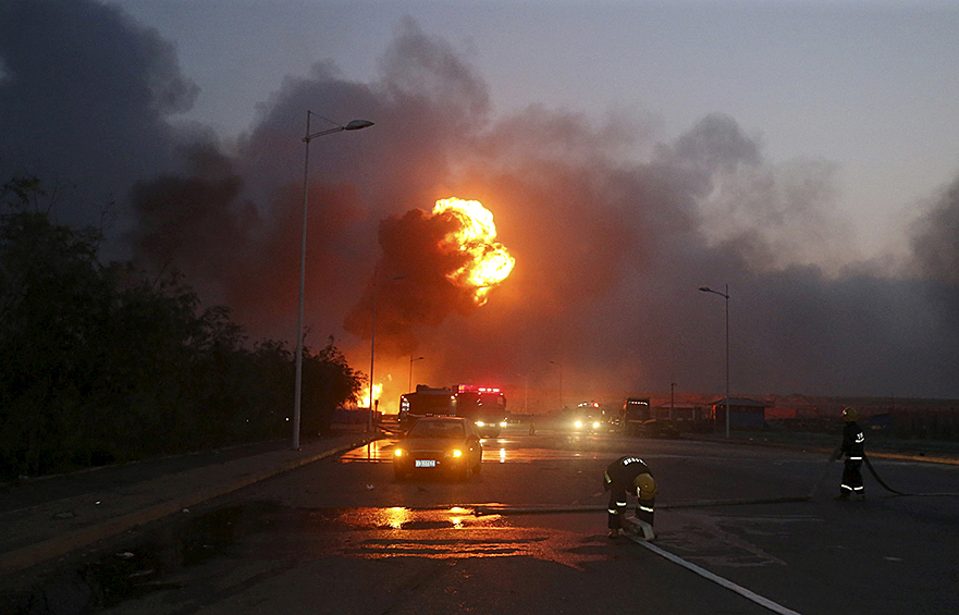 12 августа 2015 года в порту Тяньцзиня в Китае произошел невероятной силы взрыв на складе опасных грузов.