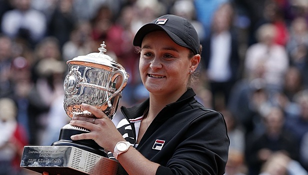 Барти — первая австралийка за 46 лет, выигравшая «Ролан Гаррос»