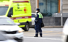 В Москве сотрудник ГИБДД врезался в дерево и погиб