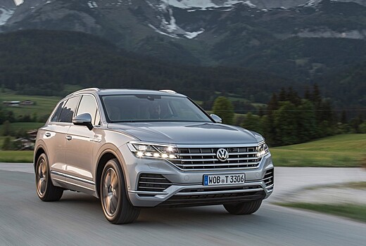 Российский Volkswagen Touareg стал мощнее и дороже