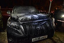 Машина одного из кандидатов в депутаты парламента Абхазии загорелась в Сухуме