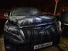Машина одного из кандидатов в депутаты парламента Абхазии загорелась в Сухуме