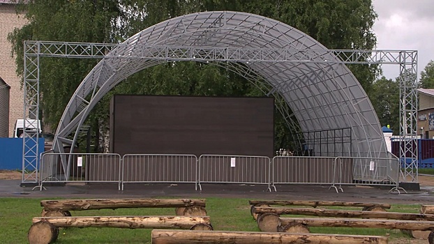 Территорию стадиона «Динамо» в Ветлуге благоустроили за 5,58 млн рублей