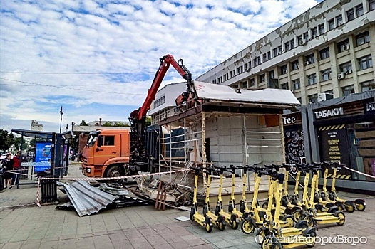 Снос киосков в Екатеринбурге остановят после вмешательства губернатора