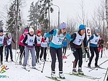 На лыжероллерной трассе Зеленограда состоялись окружные финальные соревнования по лыжным гонкам