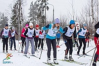 На лыжероллерной трассе Зеленограда состоялись окружные финальные соревнования по лыжным гонкам