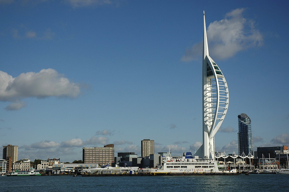Смотровая башня Spinnaker Tower, Портсмут, Великобритания, Европа