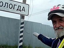 Путешественник доехал из Сургута до Вологды на хендбайке