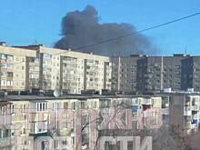 Жители российского города заявили о крупном пожаре в районе механического завода