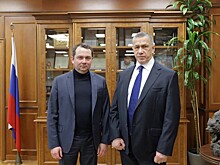 Губернатор Андрей Чибис провел рабочую встречу в Москве с зампредом правительства Трутневым