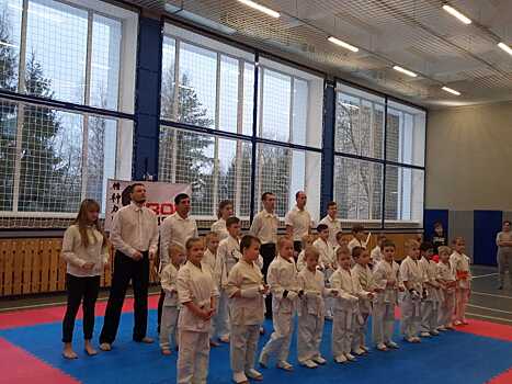 Первые соревнования по карате для новичков школы Олимпийского резерва прошли во Всеволожске