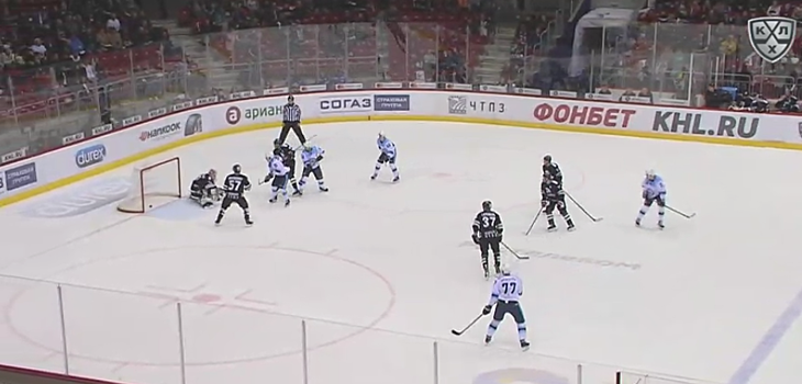 Хоккей: «Сибирь» перевела игру в овертайм, но проиграла «Трактору» по буллитам
