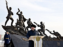 Памятник легендарному минометному расчету братьев Шумовых открыли в Кызыле