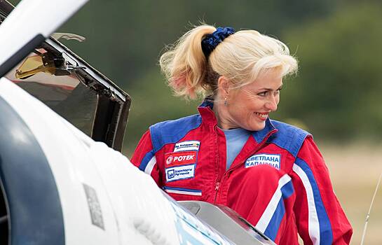Светлана Капанина стала специальным гостем Red Bull Airrace в Казани