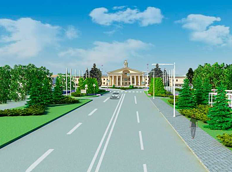 Привокзальная площадь челябинского аэропорта преобразится