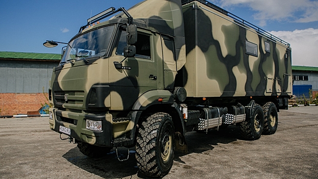 В России представили автодом премиум-класса на базе КамАЗа