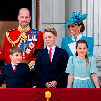 Принц Уильям и Кейт Миддлтон устроили для своих детей визит на съёмочную площадку нового сериала о Гарри Поттере