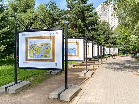 В усадьбе Воронцово до конца июля открыта экспозиция рисунков-открыток, посвященных Воронежской области