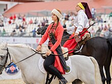 Международный фестиваль национальных видов конного искусства проходит на ВДНХ