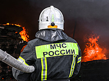 В Подмосковье произошел пожар на складе