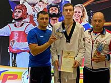 Рязанский тхэквондист Андрей Канаев выиграл серебряные медали чемпионата России