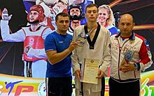 Рязанский тхэквондист Андрей Канаев выиграл серебряные медали чемпионата России