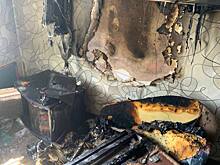 Пожар в 16-этажке на ул. Березка в Оренбурге