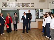 Евгений Чинцов поучаствовал в открытии музея СВО в школе № 140 Приокского района