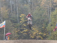 В Калининграде прошли заезды «летающих» байкеров