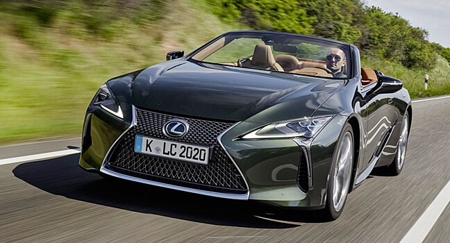 Компания Lexus доработала LC 500 2022 модельного года