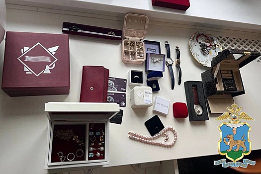 Полиция показала украшения, изъятые у ректора Псковского университета Ильиной