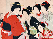 Тоёхара Тиканобу. Изысканно подглядывая за самураями