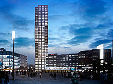 Российские девелоперы начали строительство самого высокого жилого небоскреба в Берлине