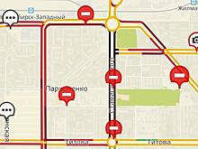 Бегуны против водителей:  пробки в левобережье из-за легкоатлетической эстафеты в Новосибирске