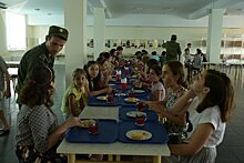 Лагерь "Киараз" собрал 100 детей из Чечни и Абхазии в Очамчыре