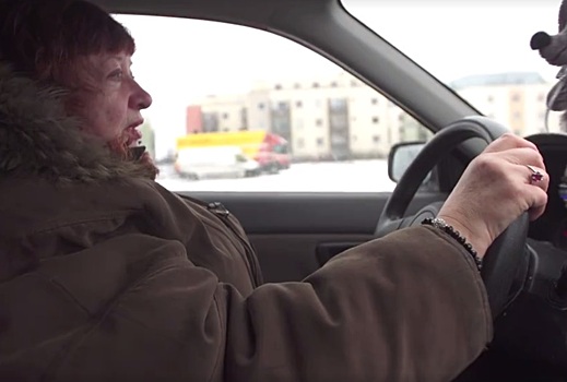 Пенсионерка "Субарик" кошмарит эстонских водителей