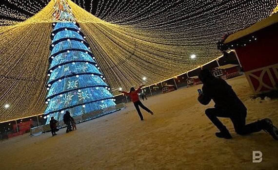 В казанском парке "Крылья Советов" вечером 1 января пройдет концерт "Голубой огонек"