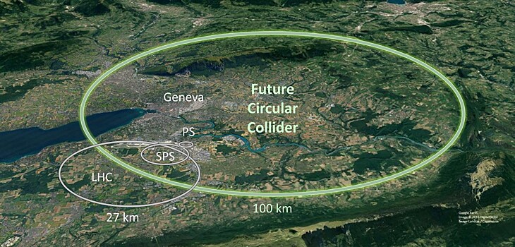 В ЦЕРН планируют построить новый ускоритель заряженных частиц