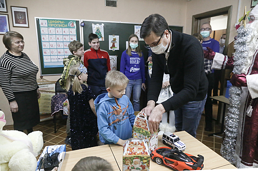 Глава Нижнего Новгорода исполнил новогоднее желание воспитанников детского дома