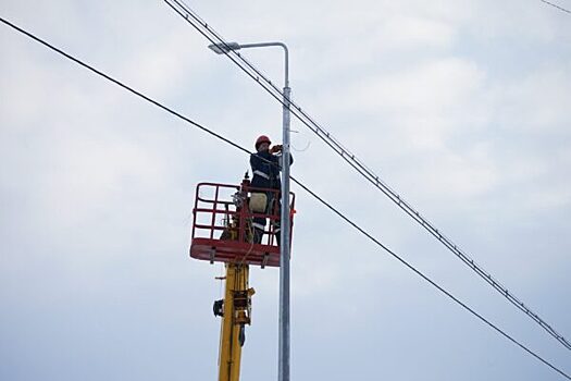 Более 410 км линий электроосвещения установлено в регионах по нацпроекту в 2023 году