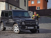 Блогеры установили V8 от ПАЗика в Mercedes G-класса