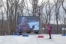 Во Владивостоке прошли лыжные гонки на международных играх "Дети Приморья"