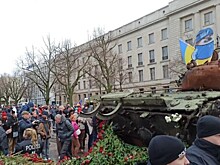 Немцы сорвали акцию в поддержку Украины в Берлине