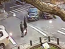 Отец и сын чудом выжили после страшной аварии в Бруклине