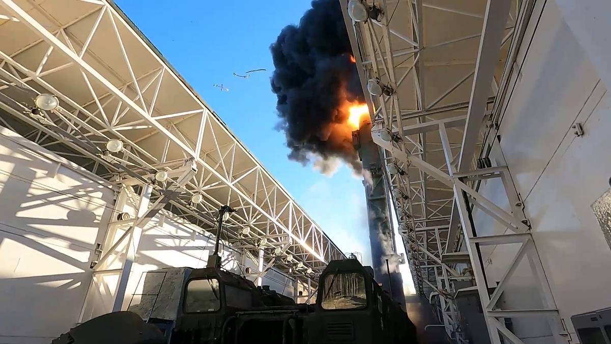 Ракету «Ярс» запустили с космодрома Плесецк