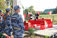 39 бойцов Красной армии были перезахоронены в день 77 годовщины освобождения Кубани