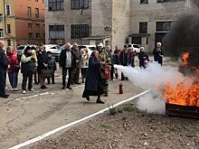 В Новочеркасске ветеранам напомнили о мерах пожарной безопасности