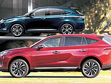 Обновленный Toyota Harrier приобретет наименование Venza